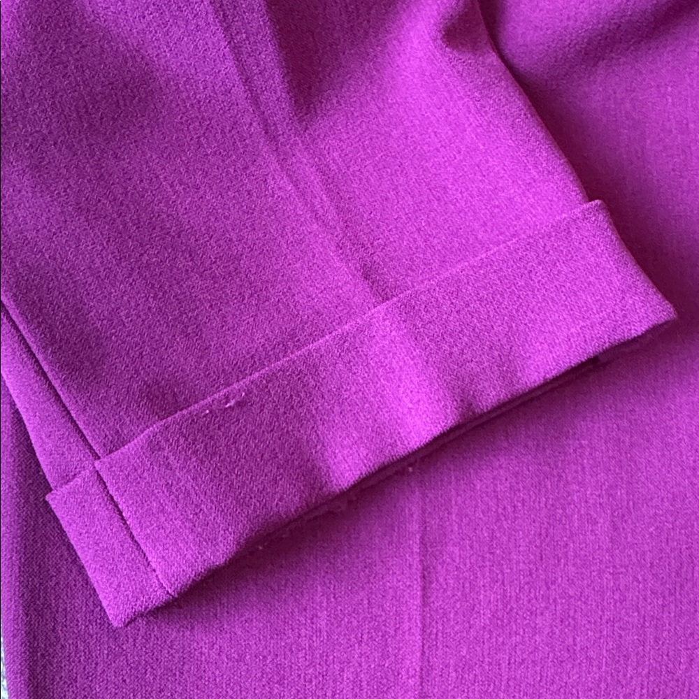 Deep Purple Women's Purple Dark Magenta Undertone Work Office Trouser Pants - Picture 10 of 16